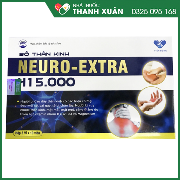 Neuro-Extra H15.000 viên uống bổ não, thần kinh